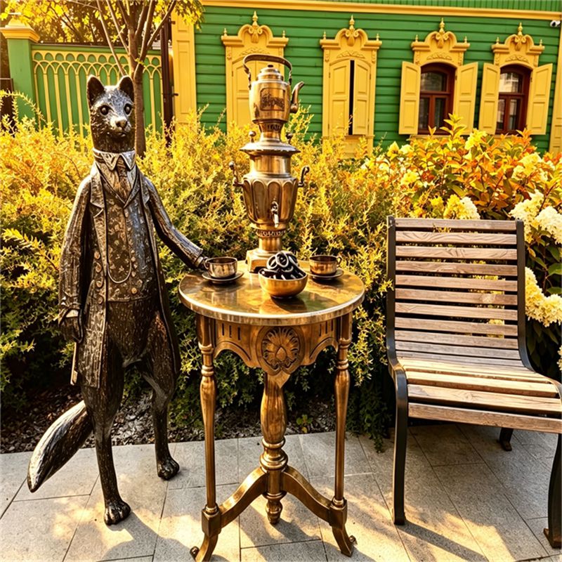 Скульптура соболя-купца — Тюмень