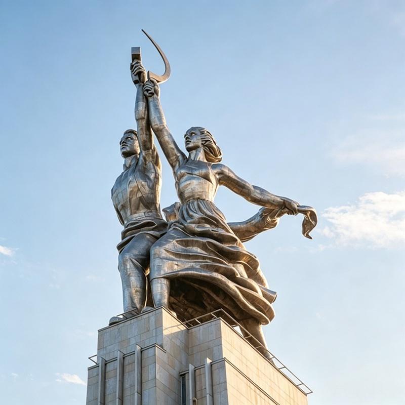 «Рабочий и колхозница» — Москва