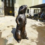 Бронзовая Скульптура «Суслик-Учёный» в фабрике YouFine