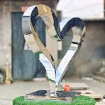 Абстрактная Cкульптура Сердце
