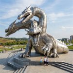 Скульптура Змей Горыныч