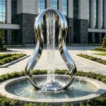 Фонтан из стали «Архис»
