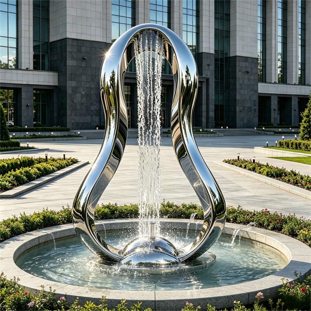 Фонтан из стали «Архис»