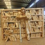 Скульптура Ученый Из Бронзы