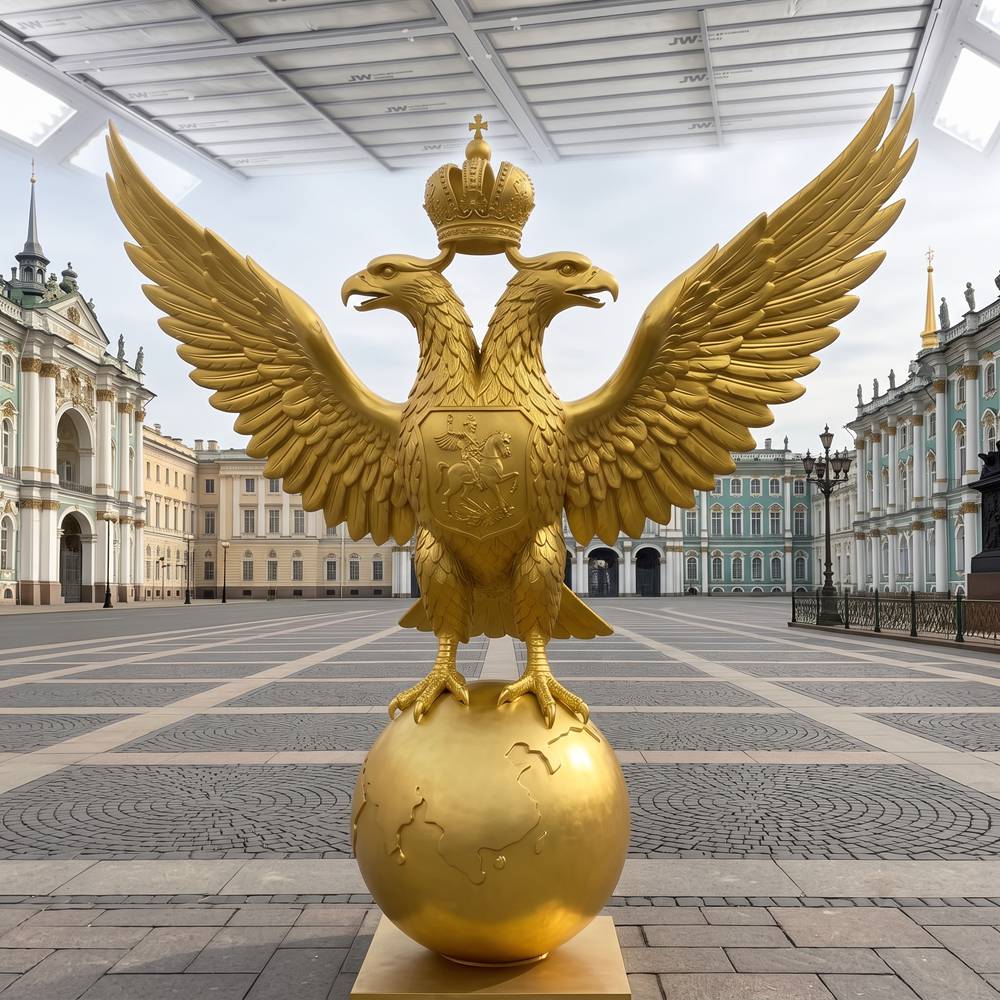 Скульптура «Двуглавый орёл»